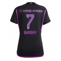 Bayern Munich Serge Gnabry #7 Fotballklær Bortedrakt Dame 2023-24 Kortermet